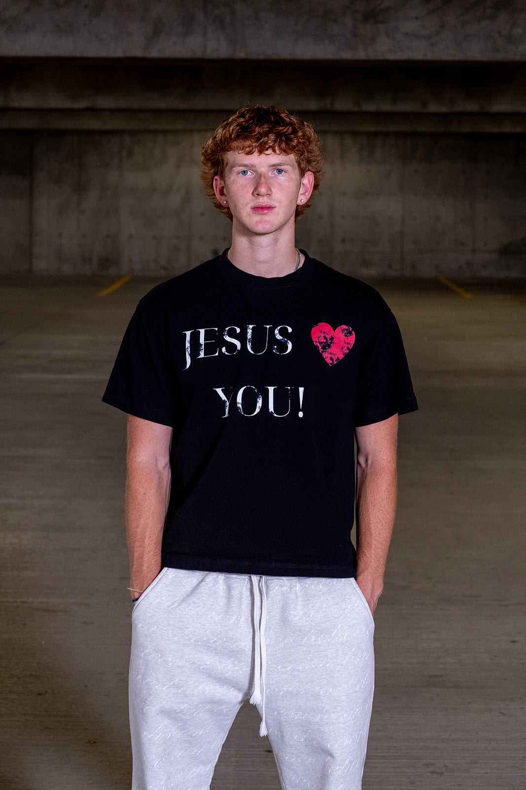 "JESUS LOVES YOU" Tee