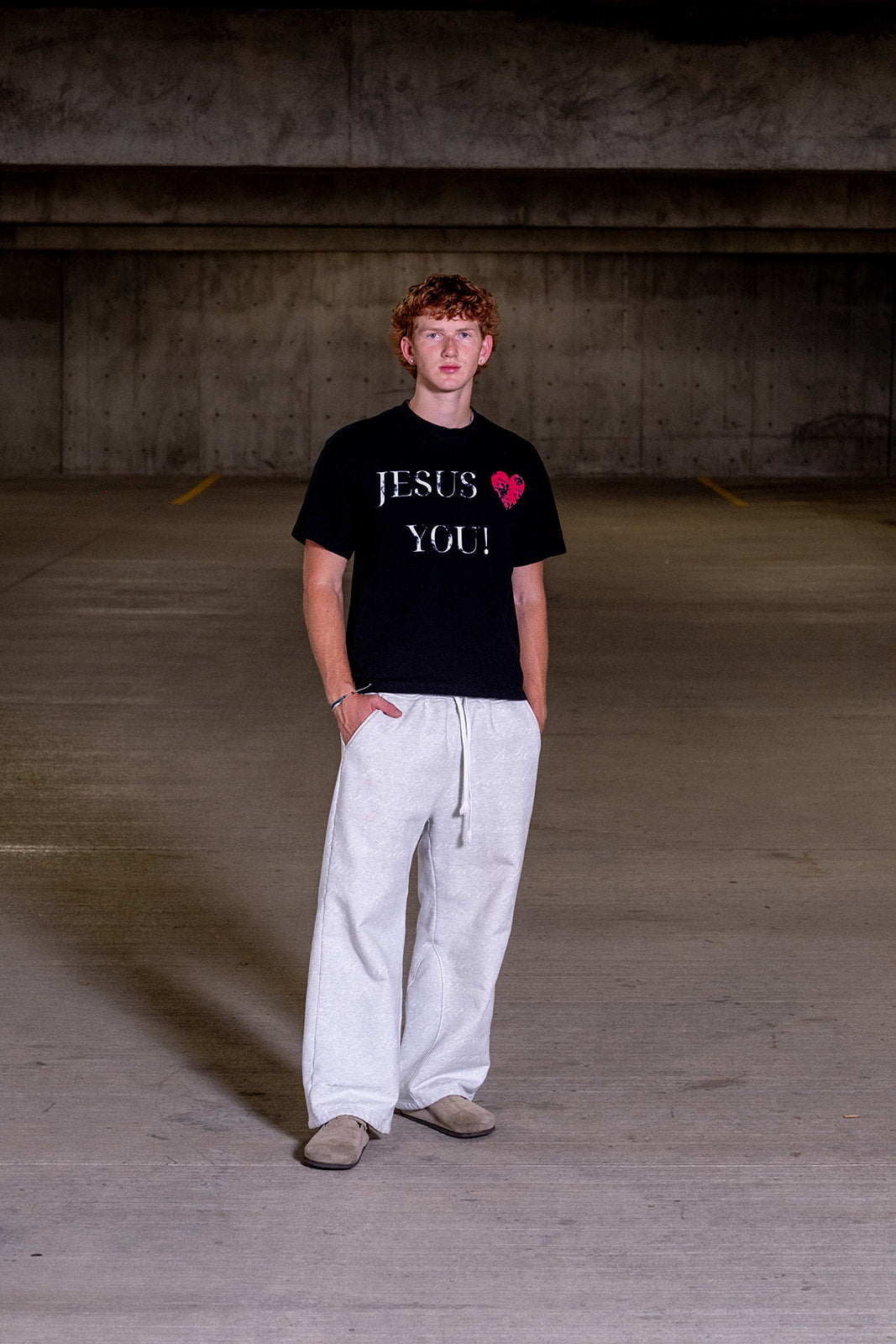 "JESUS LOVES YOU" Tee